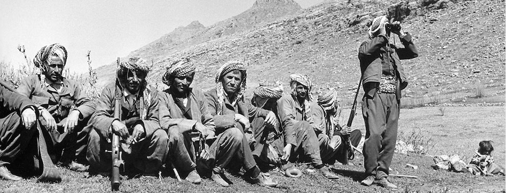 Peshmergas resting