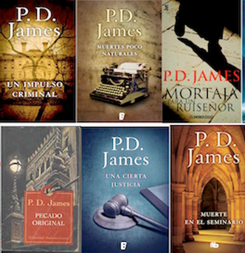 PD James novels